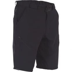 Best Pirce ✨ ZOIC Men's Mountain Shorts & Pants Black Market Short + Essential Liner Men's ⭐ -Deals ZippZOICZamberlan Store BK D3