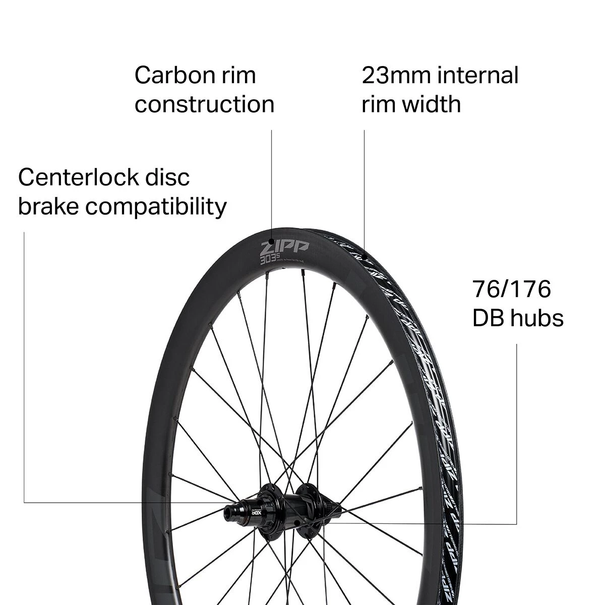 Best Pirce π€© Zipp Gravel & Cyclocross Wheels 303 S Carbon Disc Brake Wheel Tubeless π₯° 4 Best Pirce π€© Zipp Gravel & Cyclocross Wheels 303 S Carbon Disc Brake Wheel Tubeless π₯° - Image 2