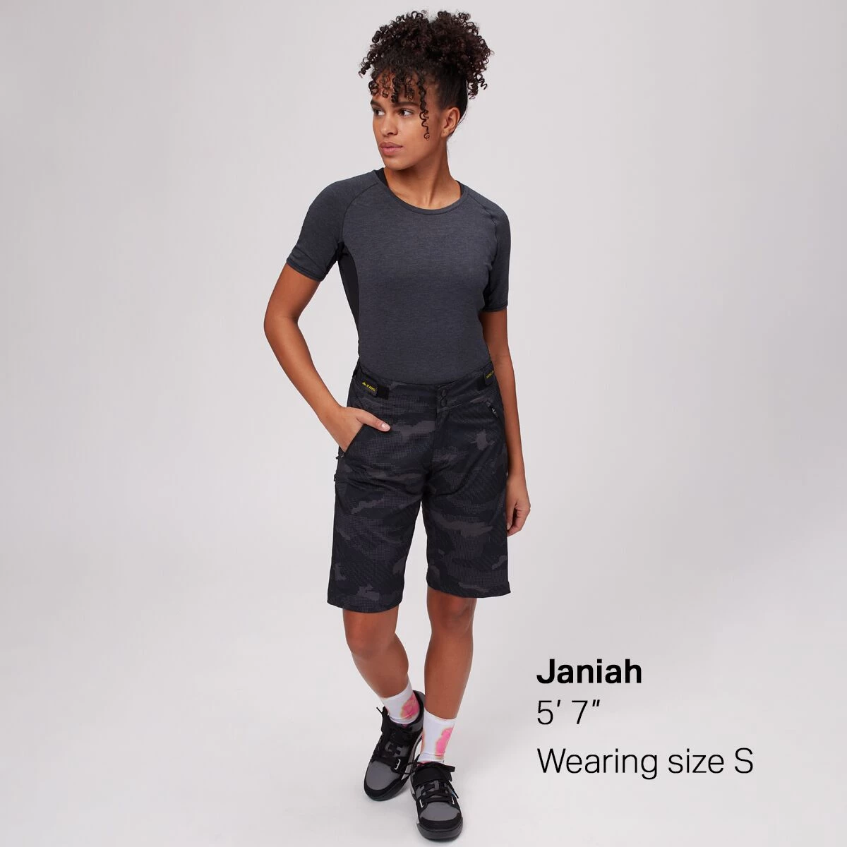 Discount π ZOIC Women's Mountain Shorts & Pants Navaeh Camo Short + Essential Liner Women's π 9 Discount π ZOIC Women's Mountain Shorts & Pants Navaeh Camo Short + Essential Liner Women's π - Image 7