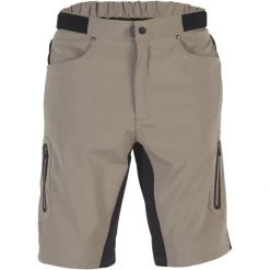 Hot Sale 🥰 ZOIC Men's Mountain Shorts & Pants Ether Shorts Men's 👏 -Deals ZippZOICZamberlan Store TAN